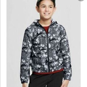 Hunter for Target Boys' Performance Hooded Windbreaker Camo Size XL